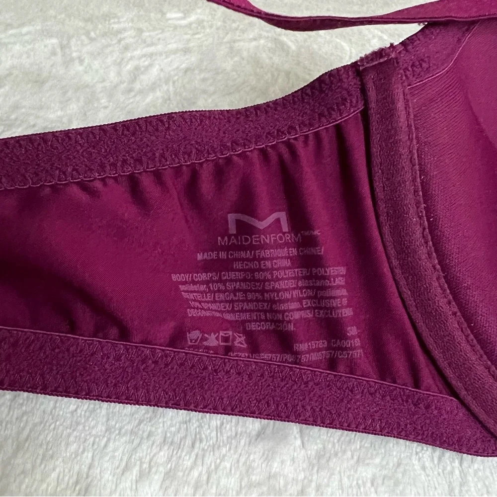 Maidenform Push-Up Bra - 38B, Violet - Picture 6 of 9